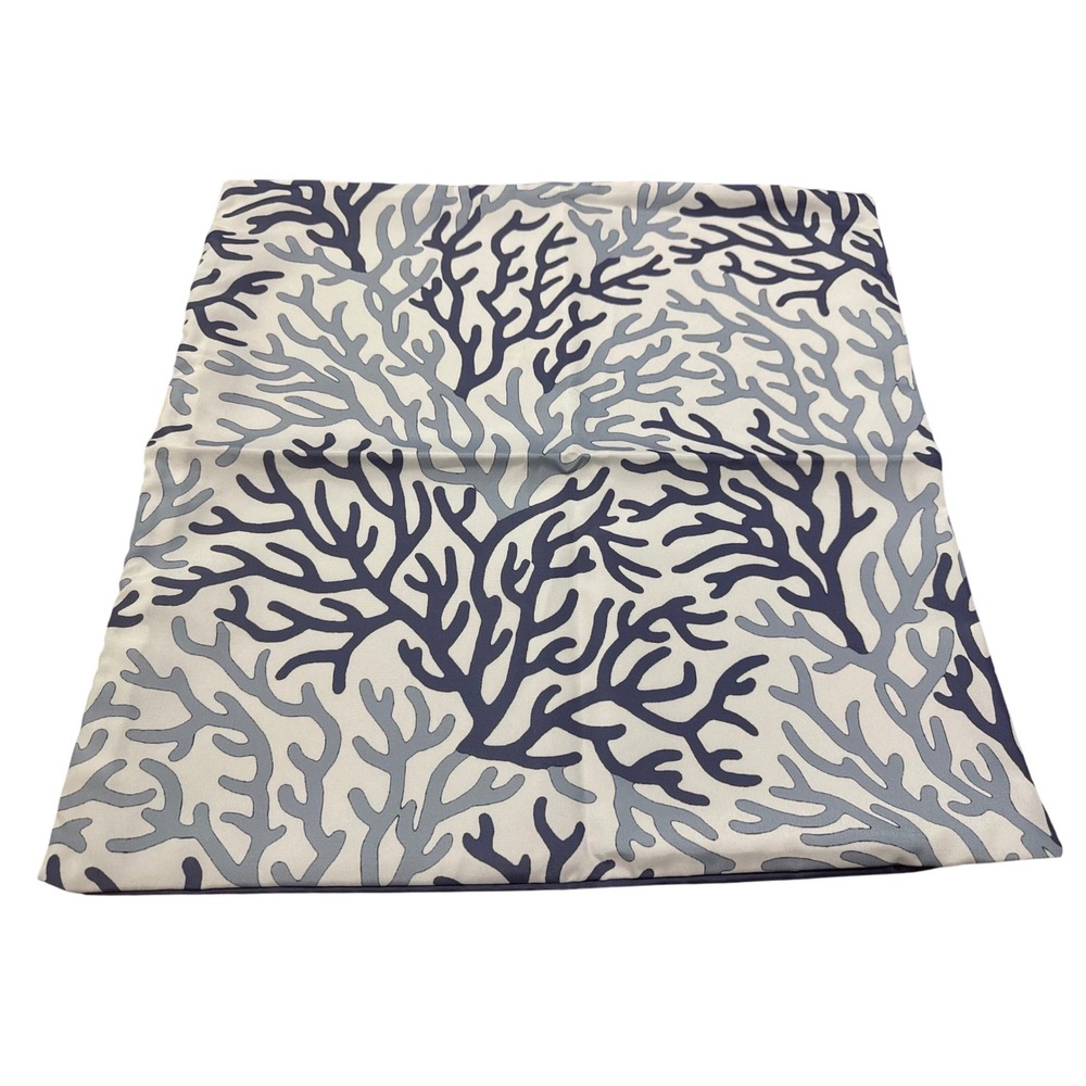 Tritard Nautical Coastal Throw Pillow Cover,‎ Coral Print, 20x20 Set of 2